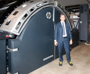 Rotomail Italia Invests in an HP T410 Color Inkjet Web Press to Increase Production, Reliability and Flexibility